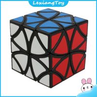 Lexiang ลูกบาศก์ของเล่นรูปดอกไม้ Cuby Copter Cube โค้งแบบปริศนาคดเคี้ยวลูกบาศก์มายากลประเภท Cubikon นำโชคสิงโต