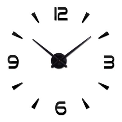 【SALE】 nancarenko1977 นาฬิกาสติกเกอร์ติดผนัง Diy,นาฬิกาควอตซ์วัสดุตกแต่งบ้านห้องนั่งเล่นสติกเกอร์สไตล์ยุโรปชีวิตยังคง