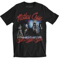 Hot sale Motley CRUE Smokey Street Official Merchandise T-Shirt  Adult clothes