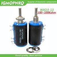 1pcs WXD3-13-2W Wirewound Potentiometer 100 220 470 1K 2K2 3K3 4K7 10K 22K 33K 47K 100k Ohm 220R 470R 2.2K 3.3K 4.7K WXD3-13 2W