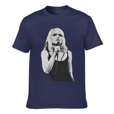 Debbie Harry Open Mic Blondie Mens Short Sleeve T-Shirt