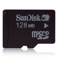 (Recommended) Original SanDisk TF card 128M Mobile phone memory factory test Micro SD small 128MB