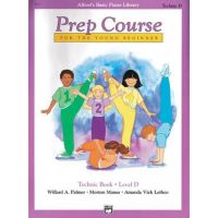 หนังสือเรียนเปียโน Alfred Basic Piano Library: Prep Course Technic D สำหรับเด็ก