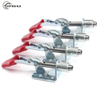 【CW】㍿♚✶  1Pc Galvanized Iron Toggle Clamp lbs/45KG GH-301A 301-A Horizontal Hold Quick-Release Hand Clip Woodworking