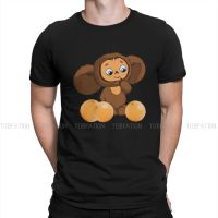 เสื้อยืด Cheburashka Orange เสื้อยืดแฟชั่นฮาราจูกุ