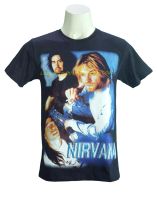 เสื้อวง NIRVANA เสื้อใส่สบาย Rock เนอร์วานา ไซส์ยุโรป PTB98