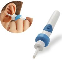 Electric Vibration Painless Vacuum Ear Wax Pick Cleaner Earwax Remover Spiral Ear-Cleaning Device Ear Wax Removal Kit Ear Care