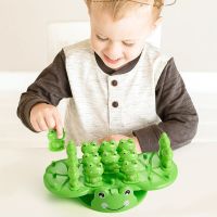 Children Frog Balance Table Game Math Toy Homeschool Kindergarten Balance Board Seesaw Educational Teaching Aid Toy For Boy Girl