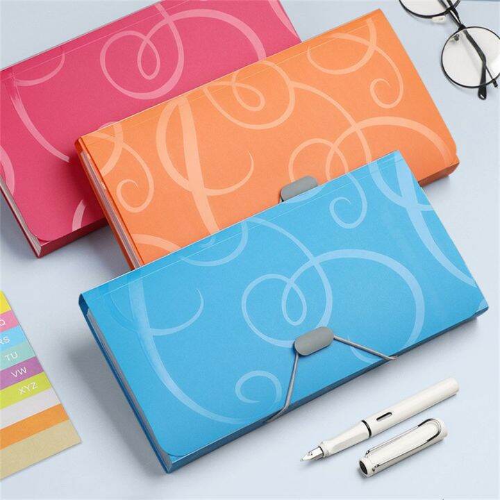 AI XI Stationery School Supplies Family Folder File Organizer Data Book