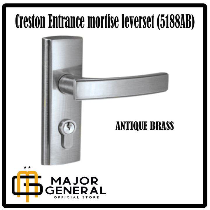 Entrance mortise leverset (5188AB) Lazada PH