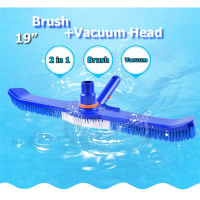 19 Inch Professional With Brush Flexible Sewage Suction Ground Swimming Pool Wheeled Vacuum Head