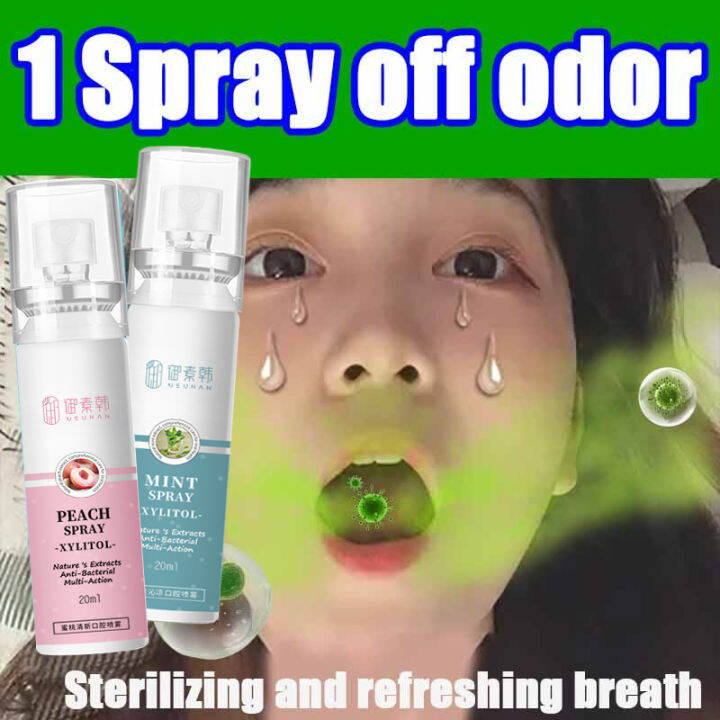 Hot Sell mouth freshener spray bad breath removal oral spray japan