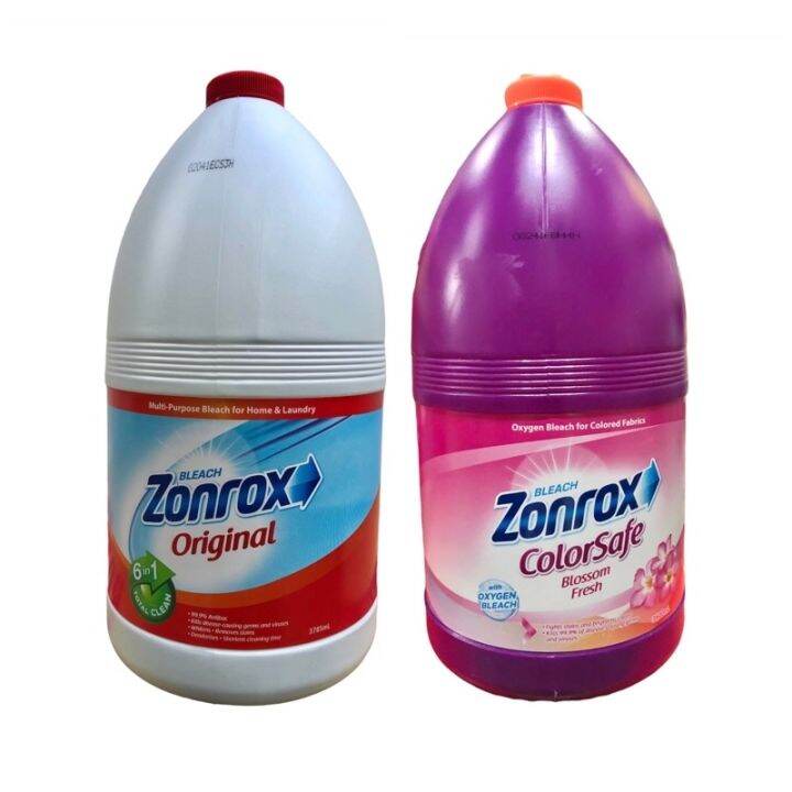 Zonrox Bleach Color Safe Bossom Fresh 3600ml Gallon / Zonrox Bleach