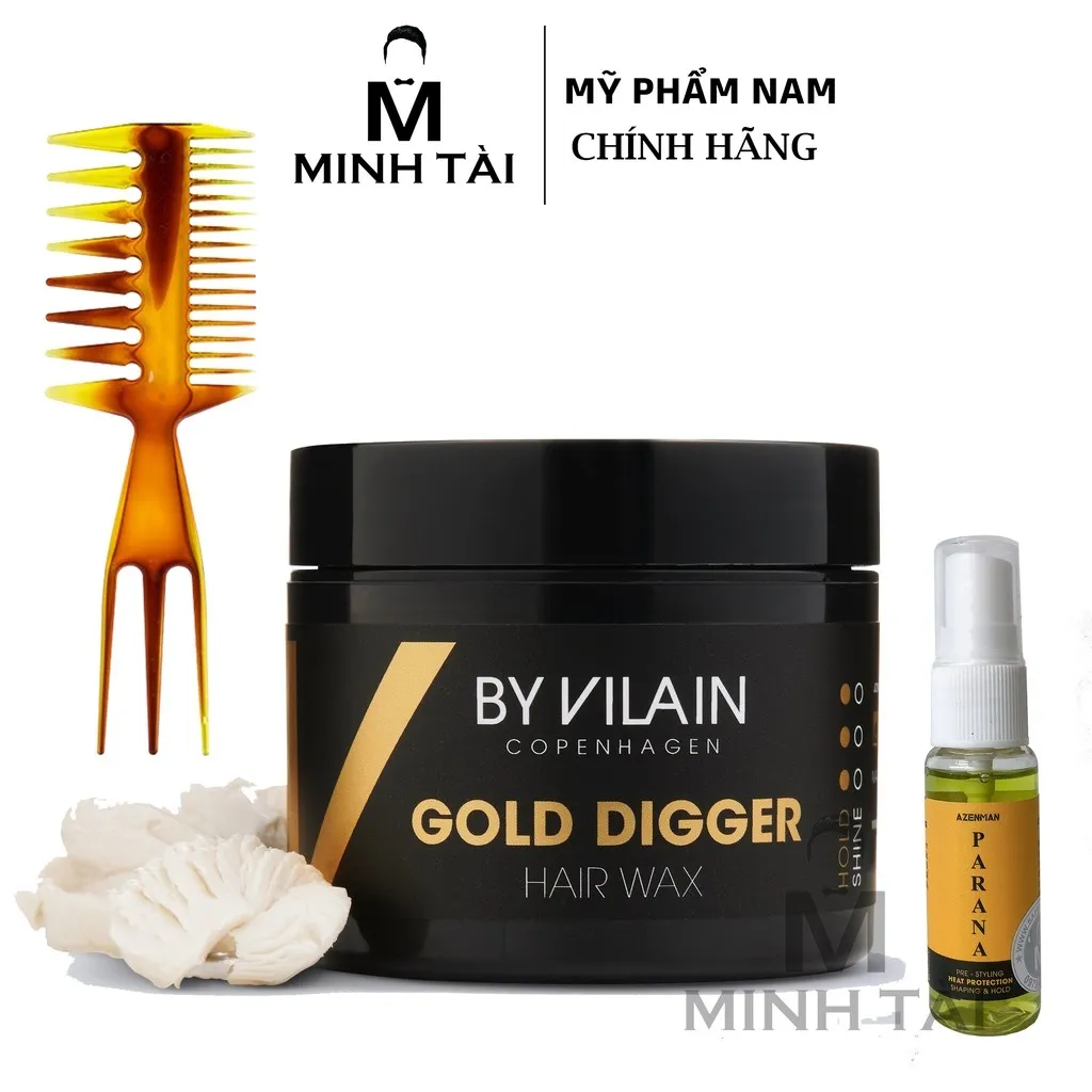 Sáp Vuốt Tóc Nam BY VILAIN Gold Digger 65ml Hàng Chính Hãng Xịt ...