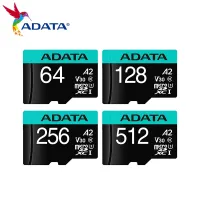 ADATA Premier Pro การ์ดความจำ Microsdxc UHS-I กับอะแดปเตอร์512GB 256GB 128GB ไมโครการ์ด SD U3บัตร TF A2สำหรับโทรศัพท์พีซี