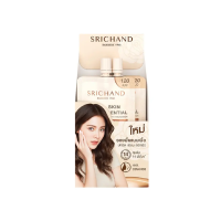 SRICHAND ศรีจันทร์ สกิน เอสเซ็นเชียล ไฟน์ สมูท ฟาวน์เดชั่น SPF50+ PA++++  120 เบจ (1กล่อง/6ชิ้น/6มล.)