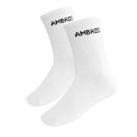 Ambros Performance 34 Socks - White (One Pair - Free Size)