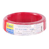 สายไฟ THW IEC01 BCC 1x4 ตร.มม. 30 ม. สีแดงELECTRIC WIRE IEC01 THW BCC 1X4SQ.MM 30M RED **สามารถออกใบกำกับภาษีได้ค่ะ**