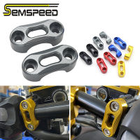 SEMSPEED ขาตั้งยึดกระจกมองหลังรถจักรยานยนต์ CNC สำหรับ Yamaha YZF R1 R25 R3 R6 R15 V3 MT15 XSR155 TFX150