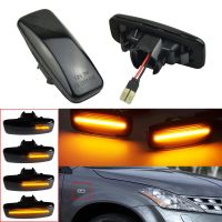 Dynamic Side Turn Signal Indicator For Nissan Sylphy Bluebird Sunny Teana Murano Infiniti M35 FX45 FX35 QX60 Side Marker Lights