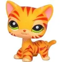 LPS CAT Rare Littlest pet shop Toys Mini Stands Short Hair Kitten Old  Figures Collection Original Bobble head toys