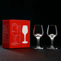 International Standard Professional Level Grade Shot Glass Crystal Liquor Tulip Goblet White Spirit Tasting Cup Wine Glasses Set