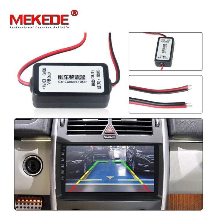 Mekede Car Rearview Camera Power Relay 12v Car Backup Camera Relay