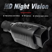 1080จุด Night Vision ตาข้างเดียวแว่นตากล้องโทรทรรศน์ยาว HD อินฟราเรดขอบเขตอุปกรณ์ดิจิตอลวิดีโอกล้องส่องทางไกลสำหรับตั้งแคมป์