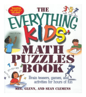 E-Book | หนังสือฝึก IQ สำหรับเด็ก The Everythings Kids Math Puzzles Book (English Version) ไม่มี CD Audio PDF file only