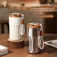 【CW】Thermos cup high-value coffee cup Portable water cup Stainless steel high-grade car cup coffee cups