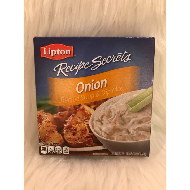 Lipton Soup Recipe Secrets Soup and Dip Mix For a Delicious Meal Onion  Great With Your Favorite Recipes, 2 Oz