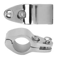 2pcs Stainless Steel Boat Marine Hinged Upper Jaw Slide Hardware Fittings Boat Accessories Accessories