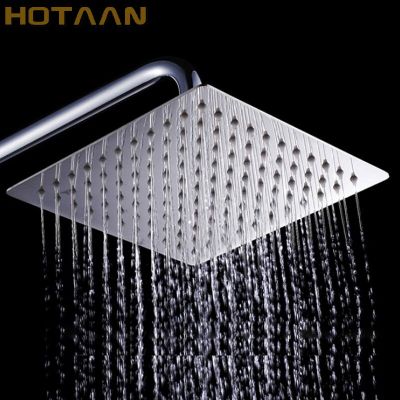 . 8 inch 20x20cm Square OverHead rain Shower head  stainless steel Shower head  bathroom Shower Chuveiro YT-5115-8 Showerheads