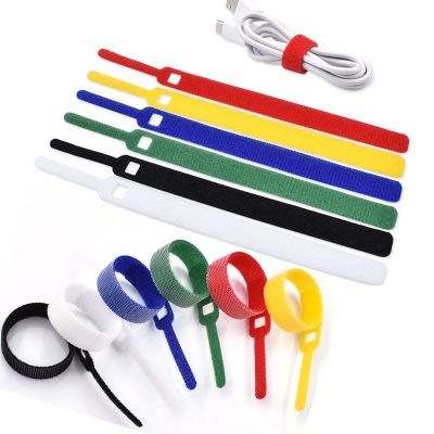 USB Cable Winder Organizer Home Harness Finishing Fixed PC Power Wire Management Earphone Stick Tie Cable Self-adhesive Velcro