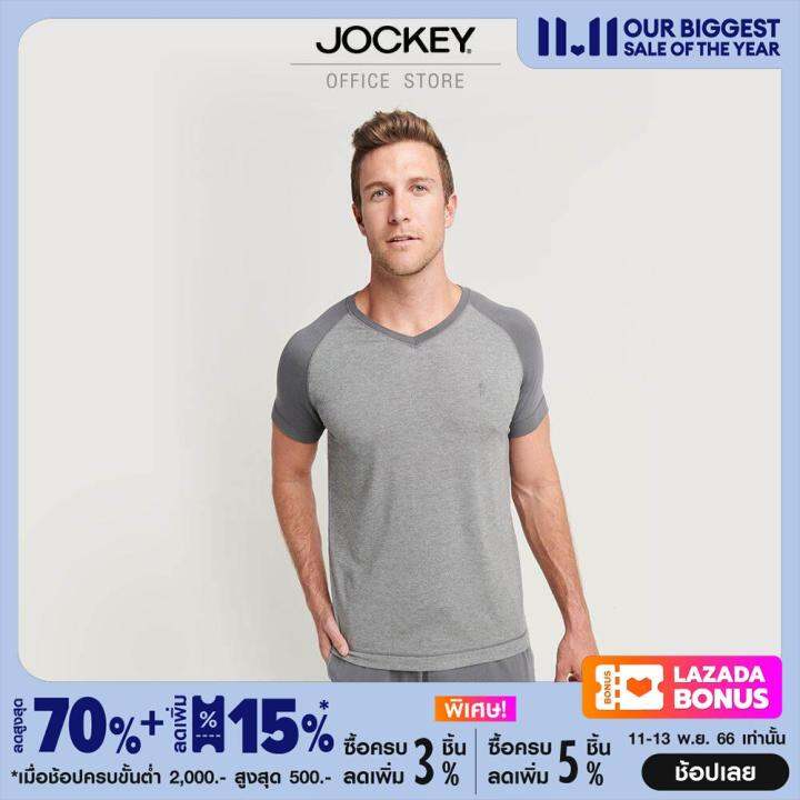 jockey-underwear-เสื้อคอวี-jockey-balance-รุ่น-ku-500731h-s23-crew-neck