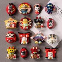 ✙✒☞ Tourism Japan refrigerator paste souvenir fridge magnets Japanese Fuji Mountain 3D Fortune Cat Samurai kimono sumo magnetic gift