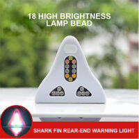 พลังงานแสงอาทิตย์ Universal Shark Fin Antenna ไฟเตือนรถ 5V LED Anti Collision Light รถยนต์การสร้างแบบจำลองตกแต่ง Accessorie-sdfwerwewewq