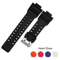 Rubber Sport Diving Silicone Band Metal Buckle for G-shock GA100/120/300 GD