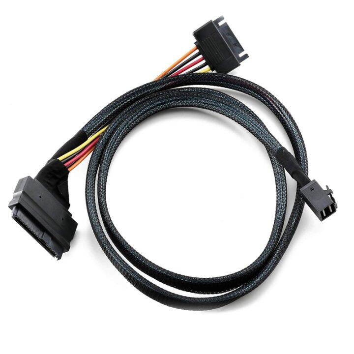 Builtin 12G Mini SAS HD to U.2 / SFF8643 to SFF8639 Cable 0.5M with