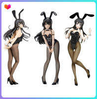 อะนิเมะญี่ปุ่น Rascal ไม่ได้ความฝันของกระต่ายสาว Senpai Sakuraima Mai Bunny Ver โมเดลของเล่น PVC,ตุ๊กตาของขวัญพร้อมกล่องขนาด20-40ซม.