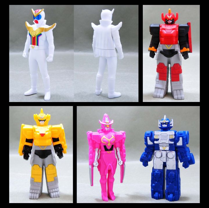 bandai-mini-soft-vinyl-robo-hero-sentai-zenkaiger-sofubi-โมเดล-ซอฟ-เซนไต-เซนไคเจอร์-4-นิ้ว-zenkaioh-juragaon-two-kaiser