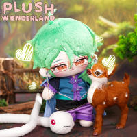 Baizhu ตุ๊กตา Genshin ผลกระทบผ้าฝ้ายตุ๊กตา DokiDoki Plushies 20เซนติเมตรตุ๊กตา FANMADE ฝากขาย Bai Zhu ตุ๊กตา