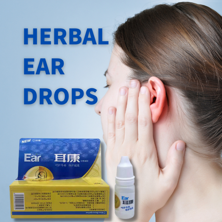 Ear Drops Cleaner Ear Wax Safe Remover Liquid for Acute and Chronic