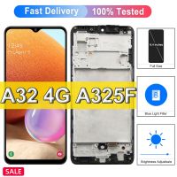 6.4 Super Amoled For Samsung Galaxy A32 SM-A325F/DS A325N LCD Display Touch Screen with FingerprintFor Galaxy A32 4G LCD Replac