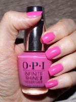 OPI Infinite Shine - Shorts Story (ISLB86) ชมพูน่ารักกรุบๆ ซัมเมอร์มากก