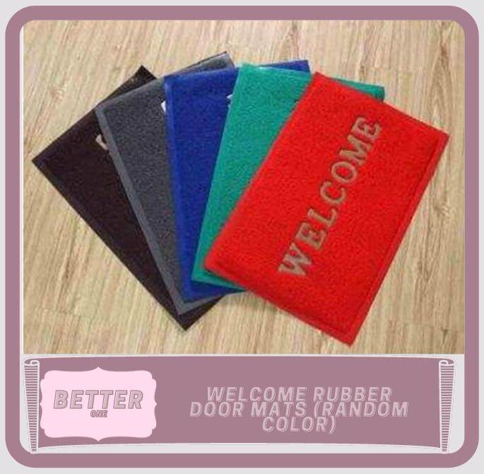 Better One Rubber Door Mats (Random Color) Lazada PH