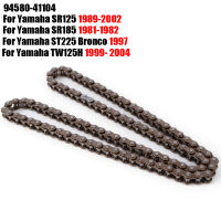 เพลาข้อเหวี่ยง Cam Timing Chain สำหรับ Yamaha SR125 SR185 ST225 SR 125 185 Bronco TW125H TW125N TW225 YFM225 YFM200 Moto 4