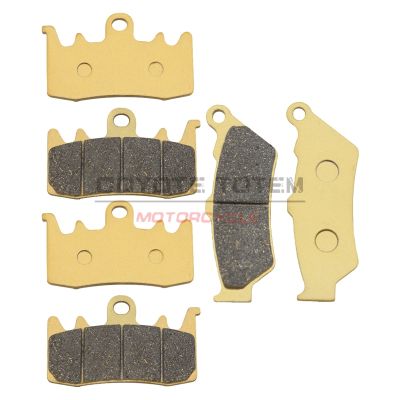 Motorcycle front and rear brake pads disc brake pads for Du Kadi Devil 1262 1260 Multistrada