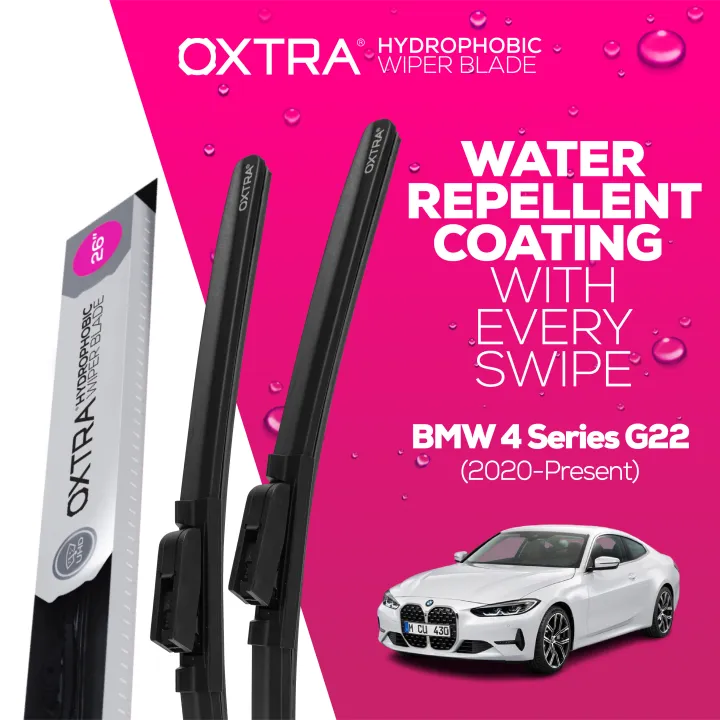 Oxtra Hydrophobic Car Wiper Blade BMW 4 Series G22 (2020Present) Lazada