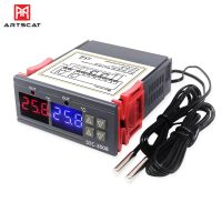 Digital Temperature Controller Incubator Thermostat STC 3008 12V 24V 220V Thermoregulator Heater Cooler dual probe